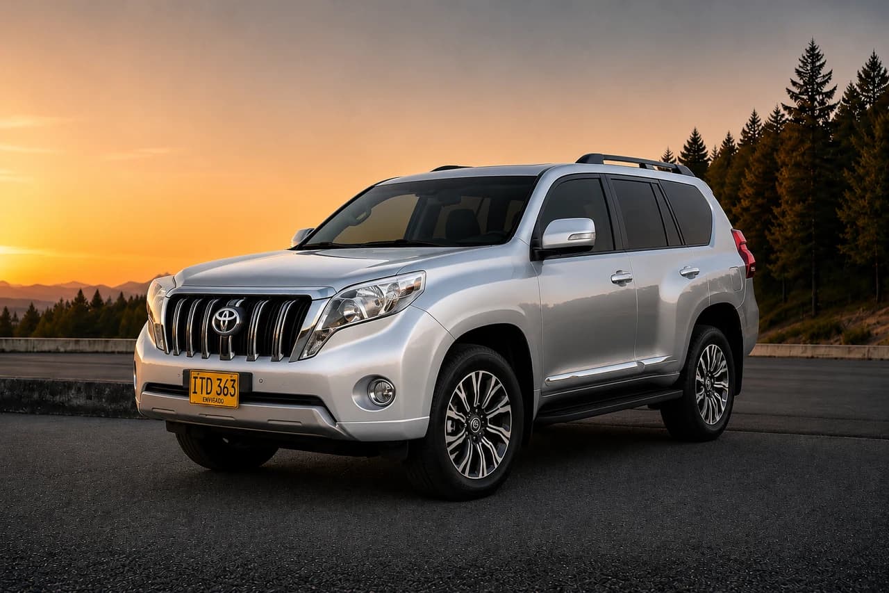 Toyota Land Cruiser TXL 2015 Plata metálica