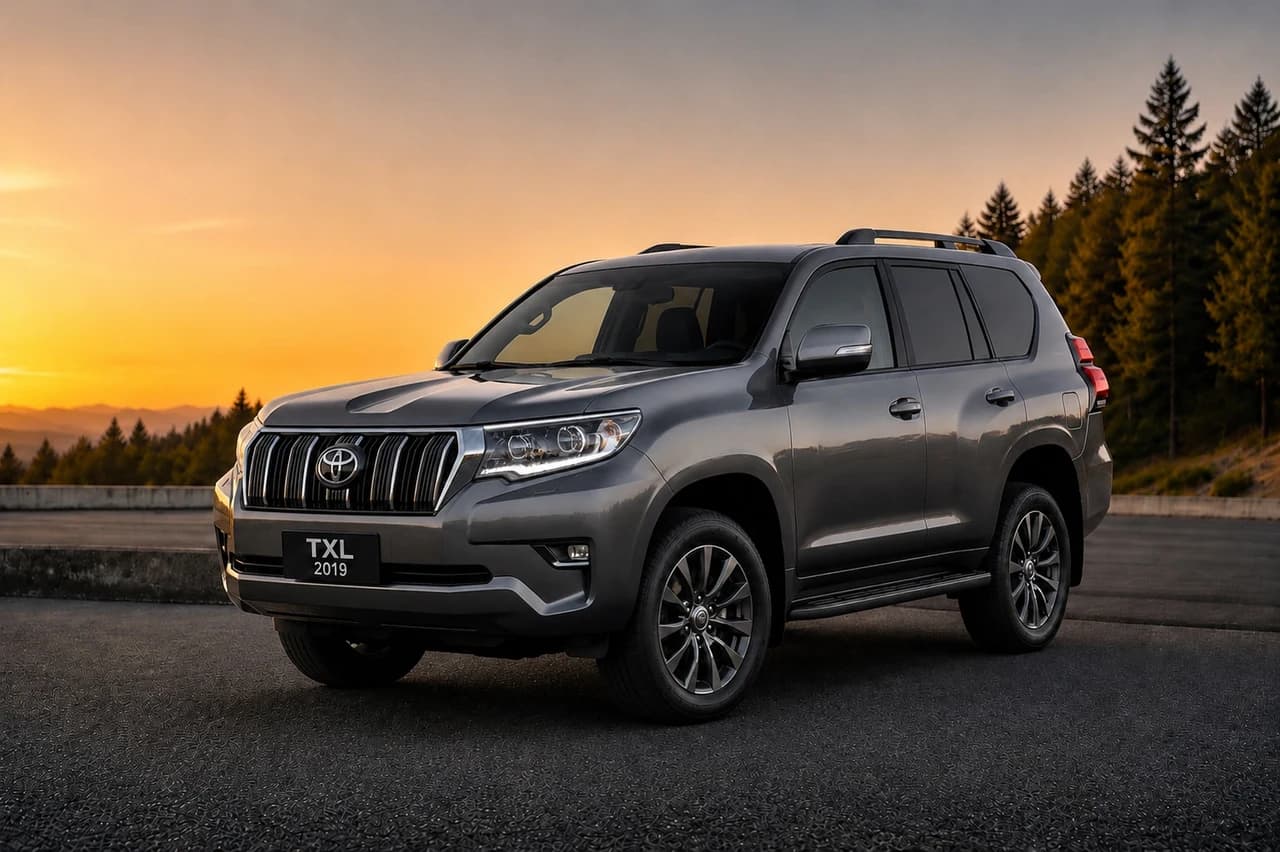 Toyota Land Cruiser TXL 2019 Gris metálico